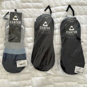 BUNDLE - NWT Cuater by Travis Mathew Black Golf Socks (3)
